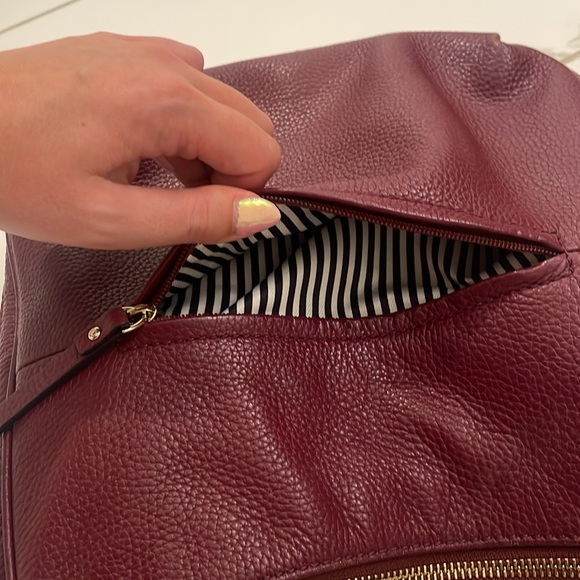 Kate Spade Cobble Hill Small Ella - Merlot - Picture 10 of 17
